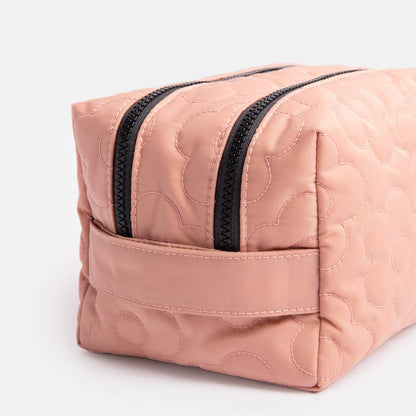 Caroline Gardner Large Pink Quilted Flower Bag