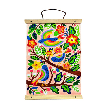 Ooly - Paintology: Paint-By-Number Canvas Kit - Blue Birds