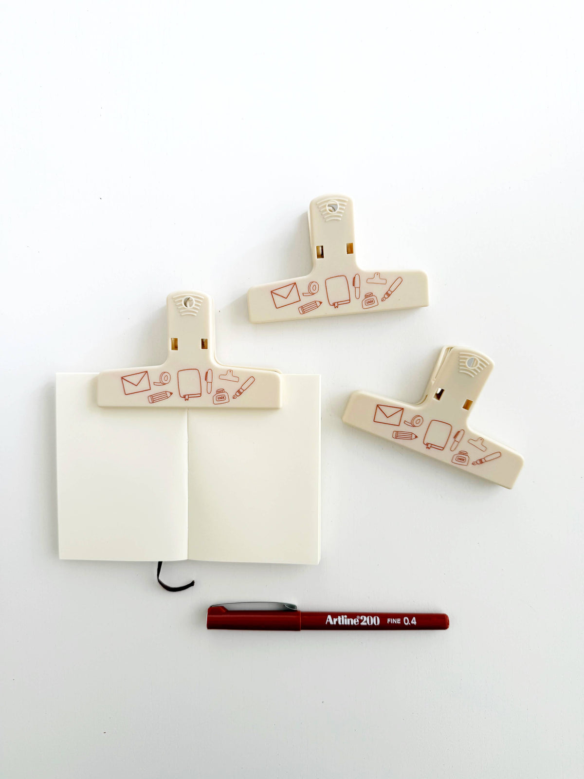 The Paper + Craft Pantry - Stationery Doodles Journal Clip