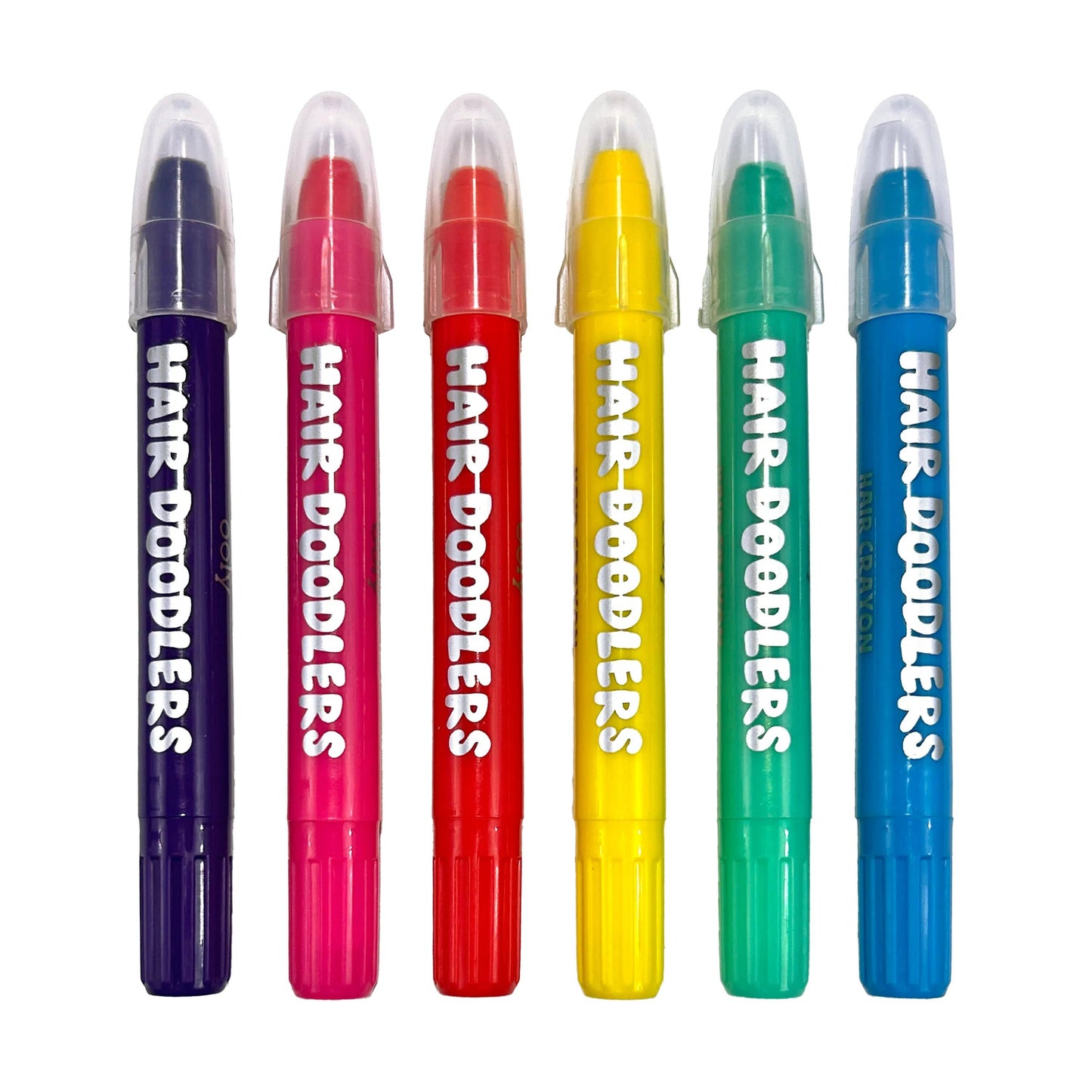 Ooly - Hair Doodlers: Hair Crayons - Set of 6