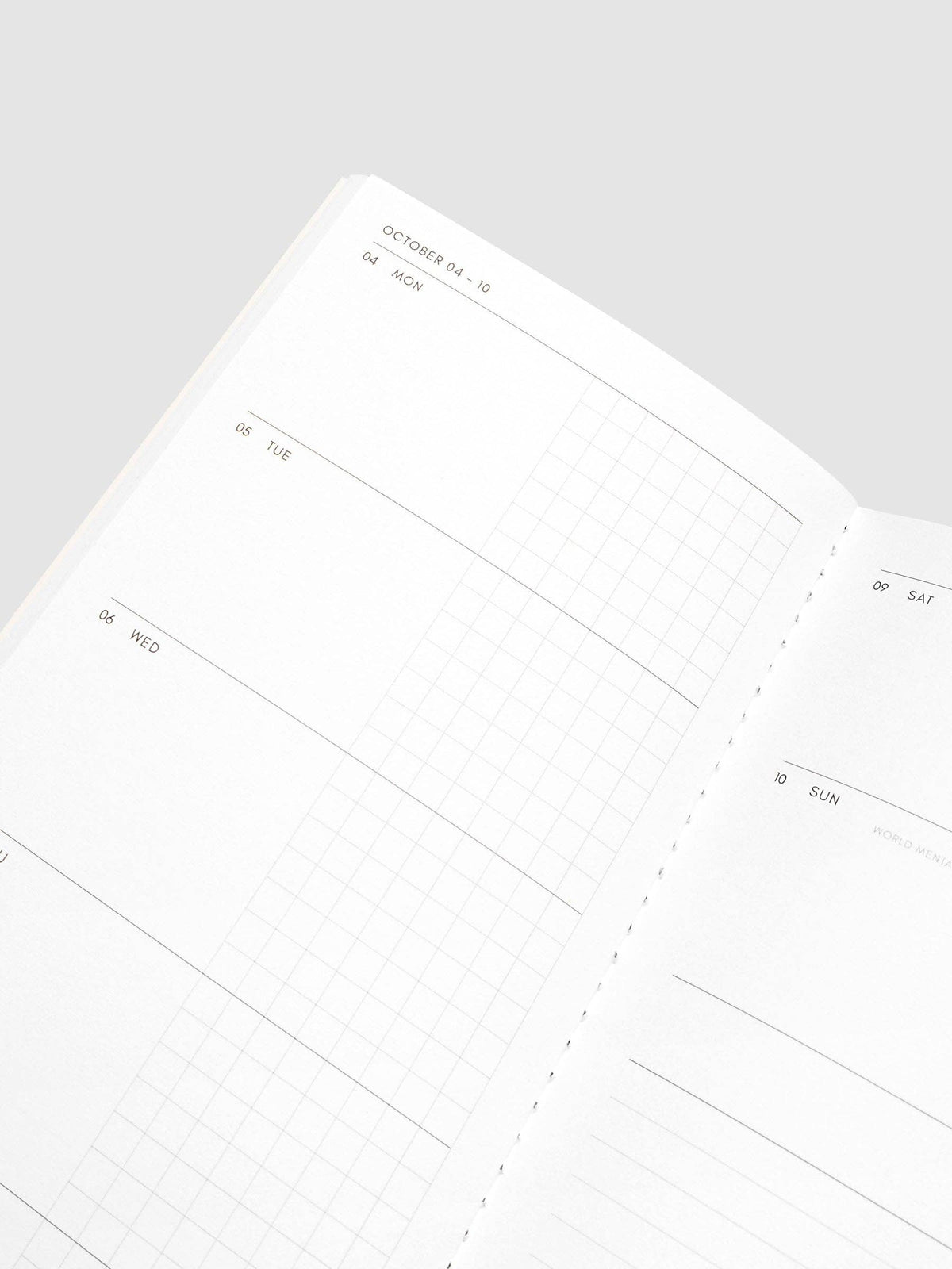 Cloth & Paper - 2027 Dated Travel Notebook Set - Weekly Horizontal - A5 Slim