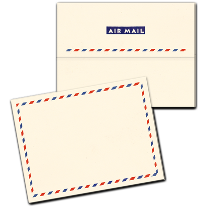 Laughing Elephant - Letter Writing Set - Airmail
