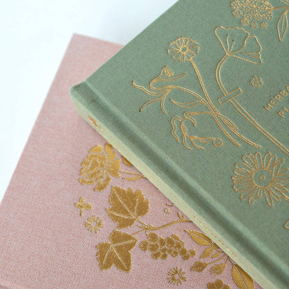 Botanica Paper Co. Herbarium Linen-Bound Undated Planner