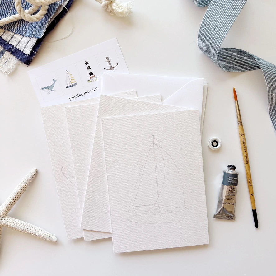 Emily Lex Studio - Paintable Notecards
