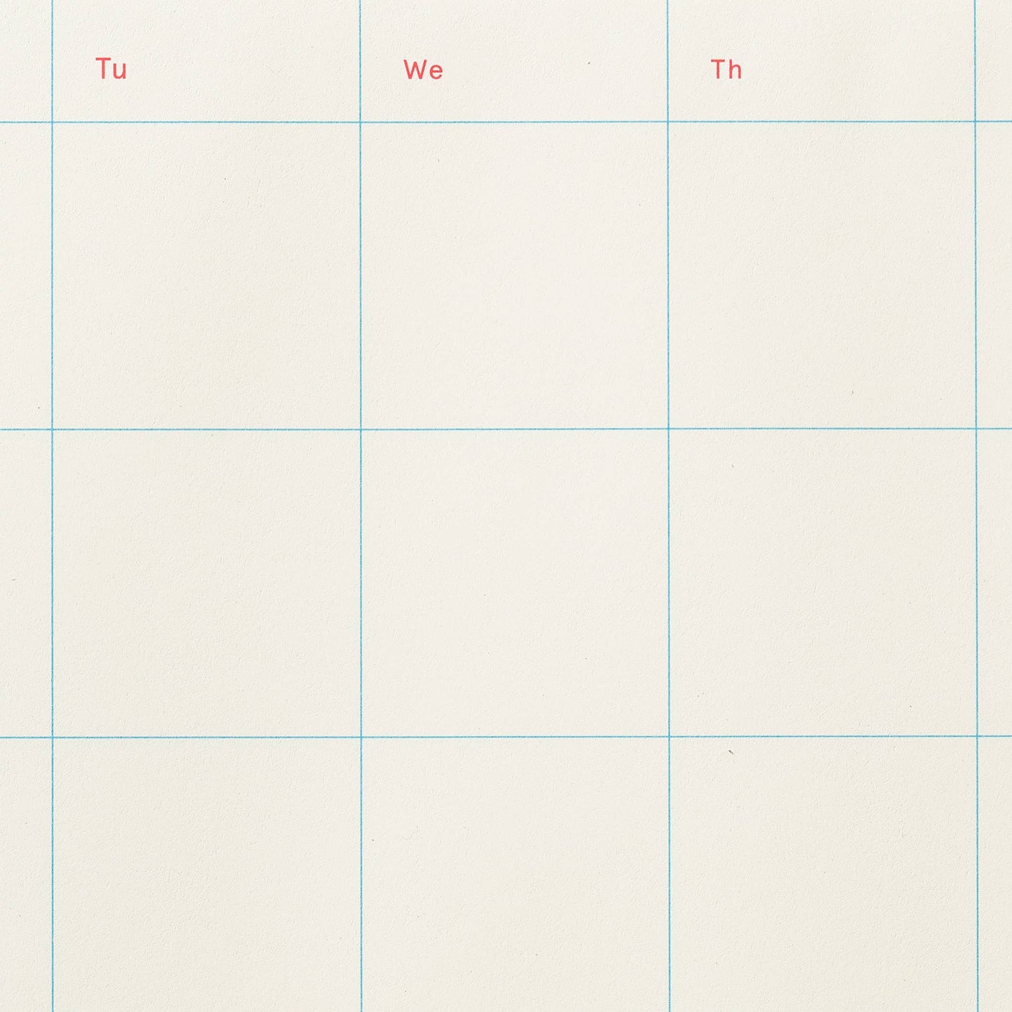 Shorthand Press Calendar Notepad