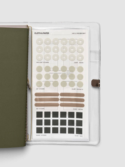 Cloth & Paper - FORMA Travel Notebook Set - A5 Slim