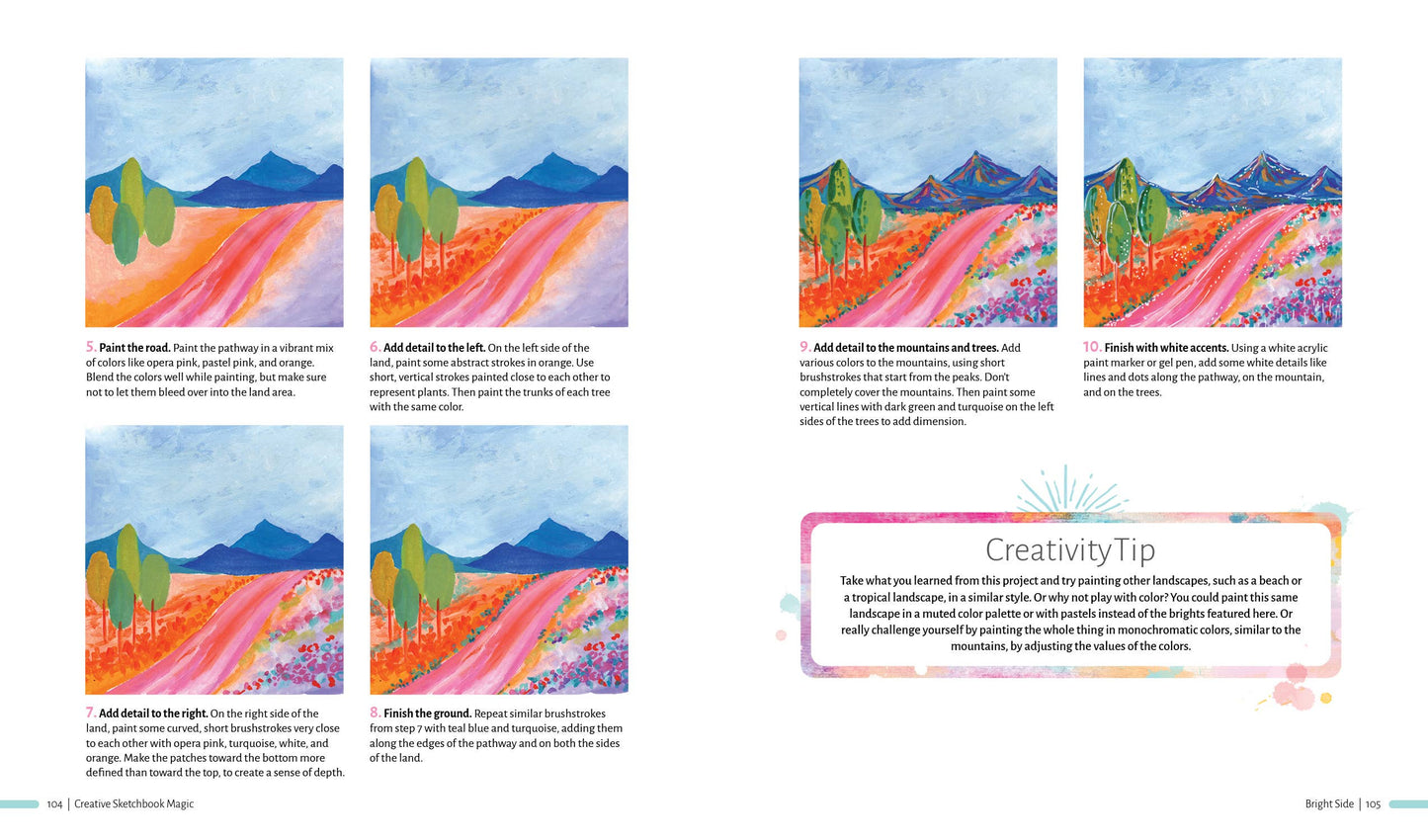 Better Day Books - Creative Sketchbook Magic: 30 Easy & Joyful Lessons