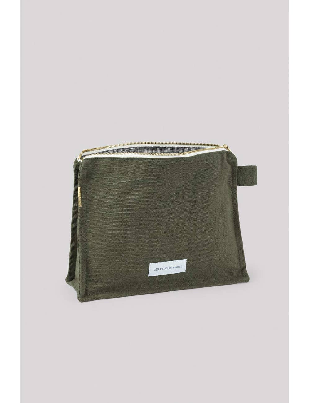 Les Pensionnaires - Organic Cotton Canvas Bag - Capre Green