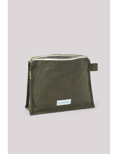 Les Pensionnaires - Organic Cotton Canvas Bag - Capre Green