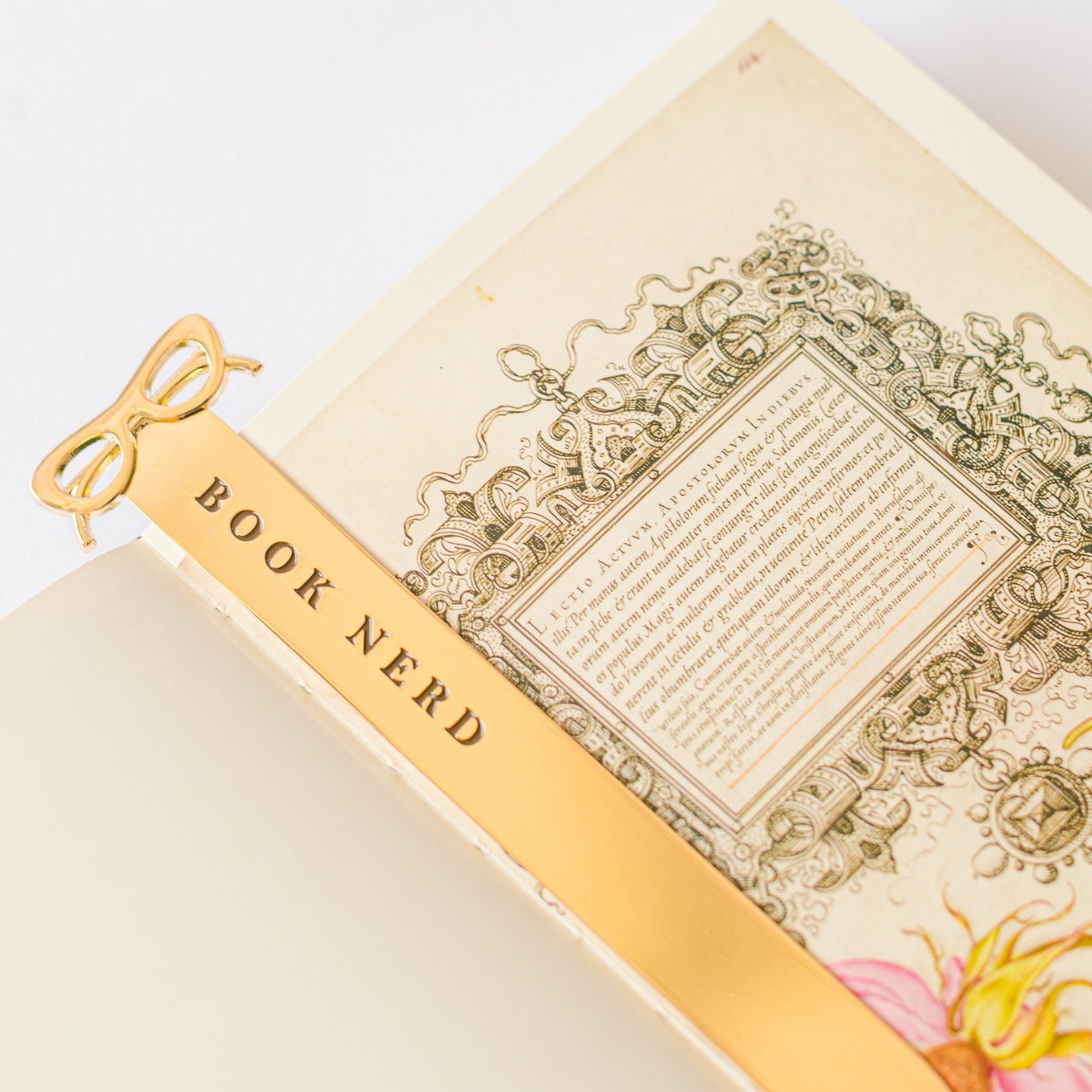 Good Juju Ink - Book Nerd Glasses Letter Opener Bookmark