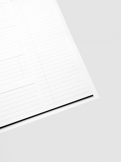 Cloth & Paper - Sticky Note Set - Monthly Overview