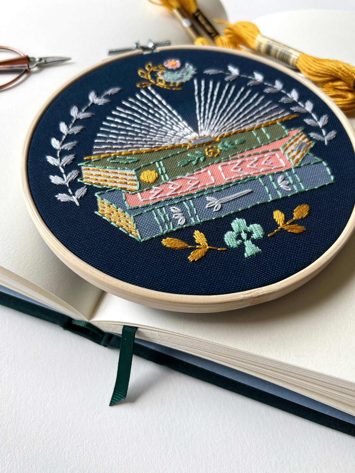 Rikrack - Reader Embroidery Kit