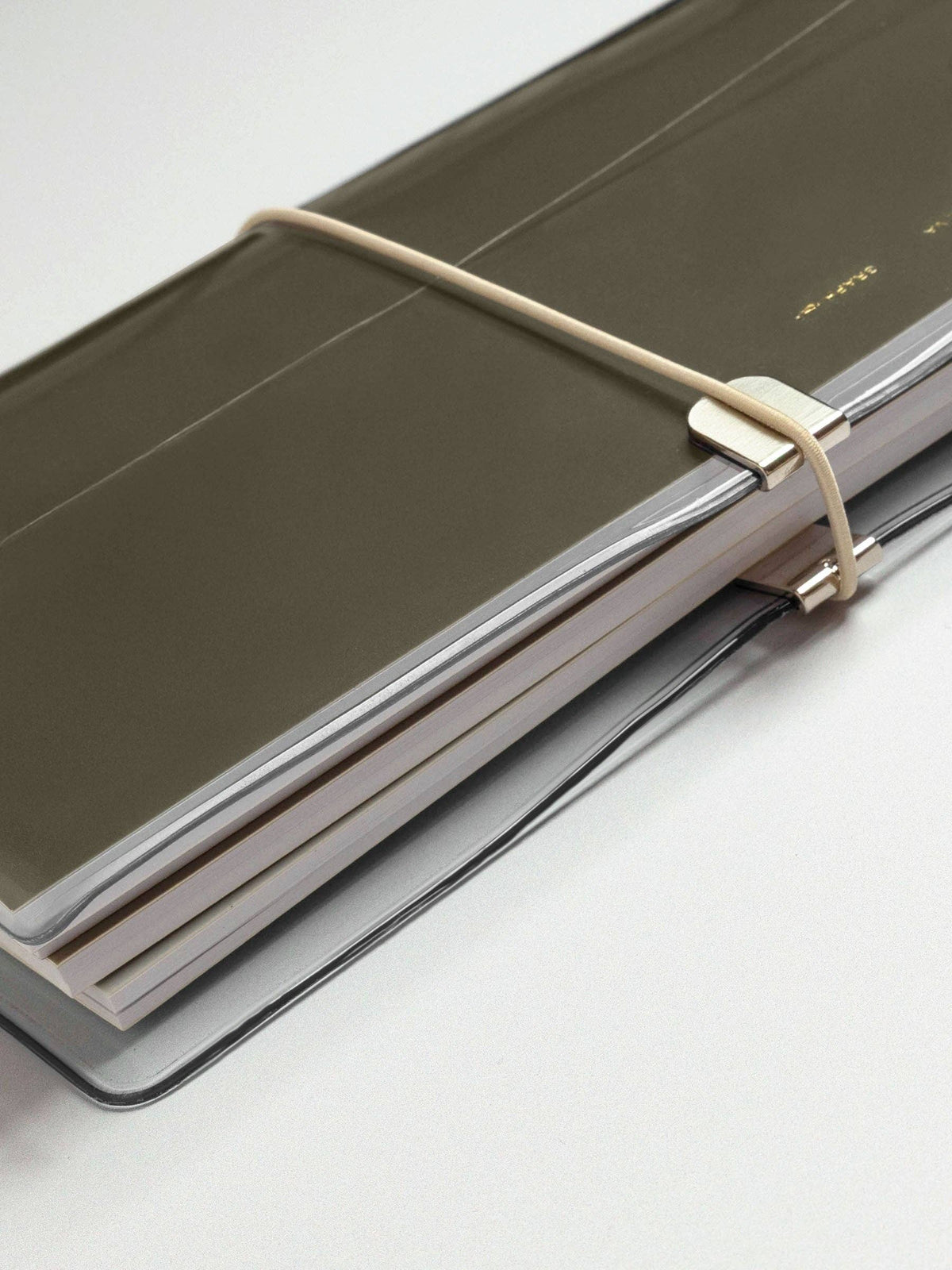 Cloth & Paper - Clear Vinyl Travel Notebook Cover - A5 Slim