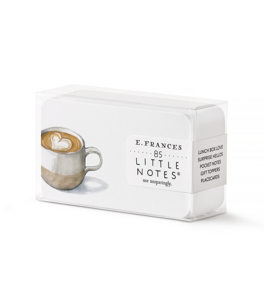 E. Frances Paper Latte Love Little Notes® Coffee cup