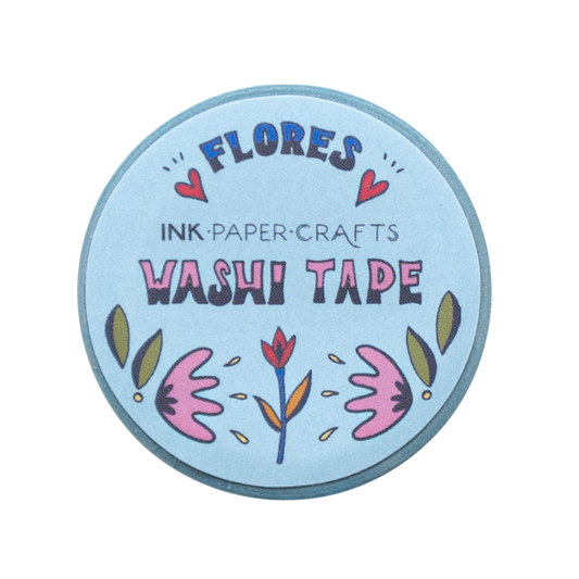 Flores Washi Tape