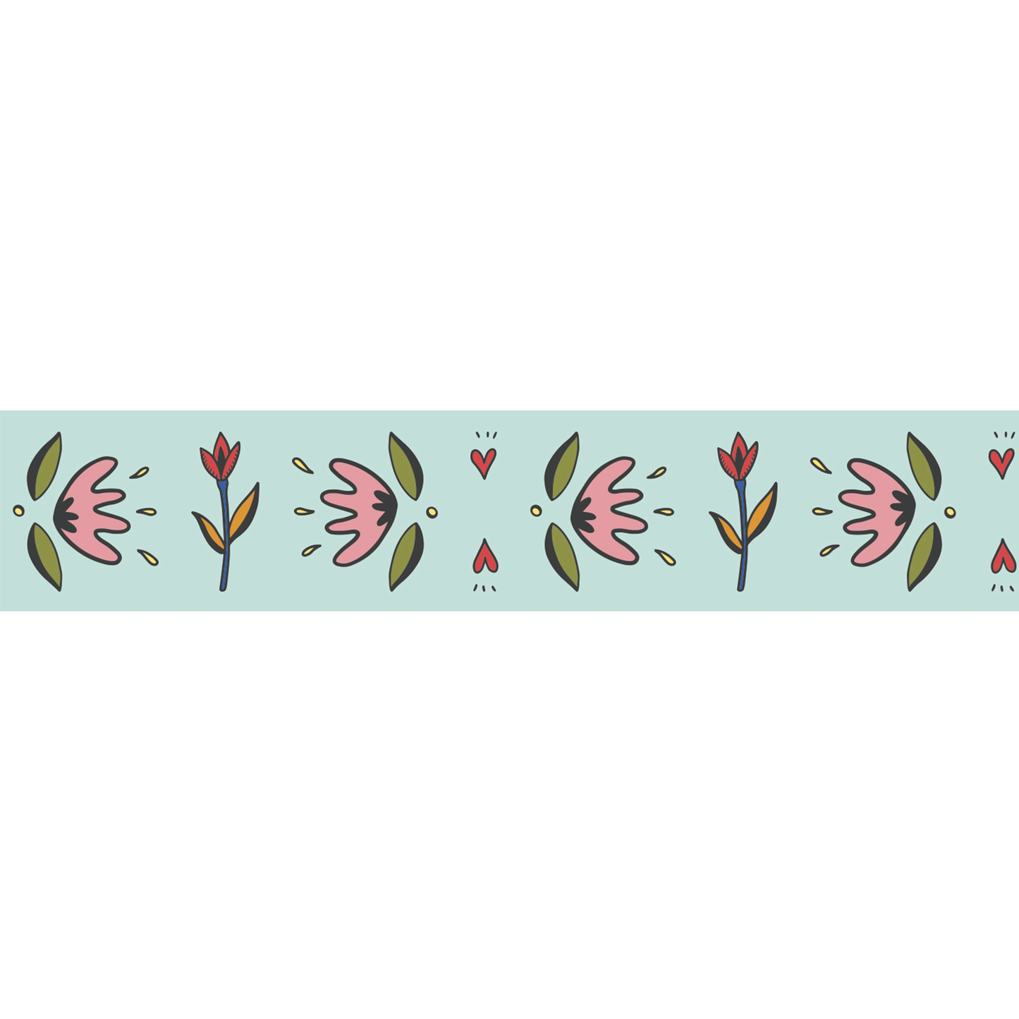 Flores Washi Tape