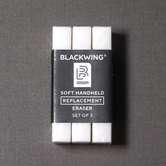 Blackwing Soft Handheld Eraser Replacements -Set of 3