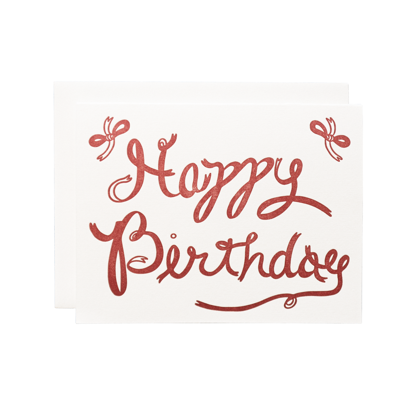 Happy Birthday Ribbon Card