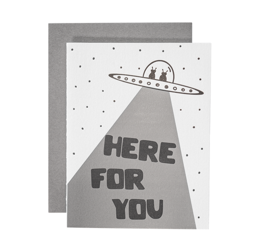 Here For You Card