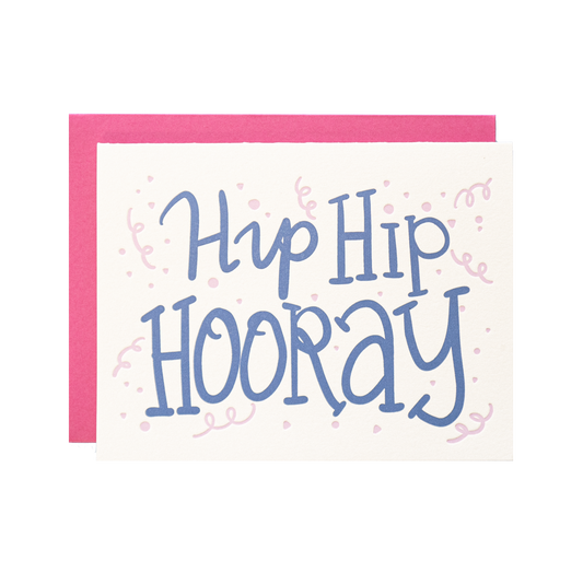 Hip Hip Hooray Card