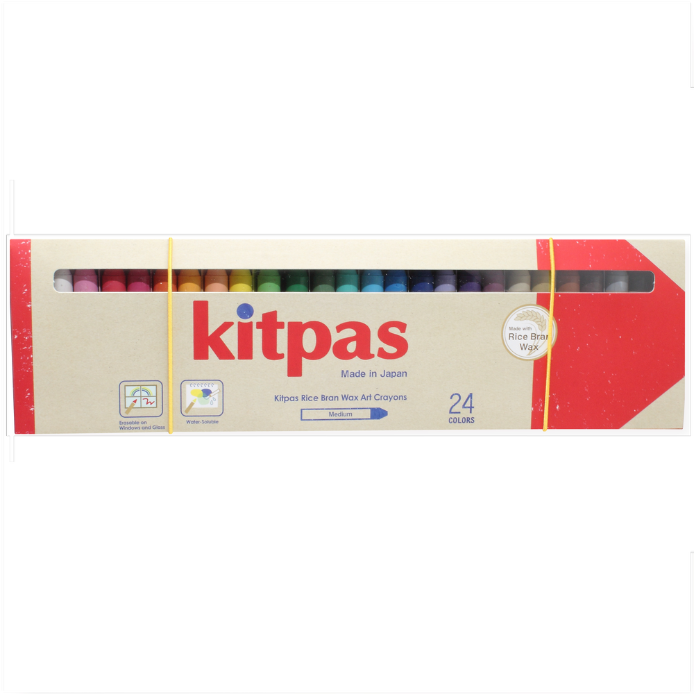 Kitpas - Rice Bran Wax Crayons