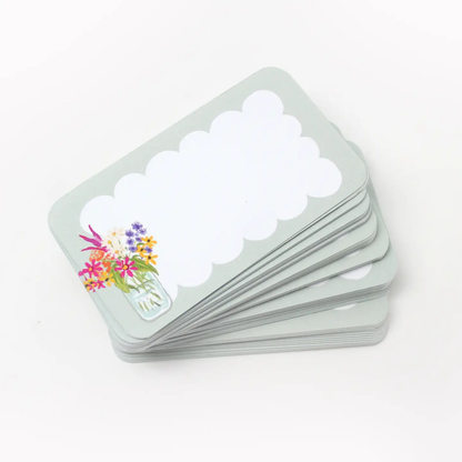 Inklings Paperie -  Pocket Notes™ - Mason Jar Flowers