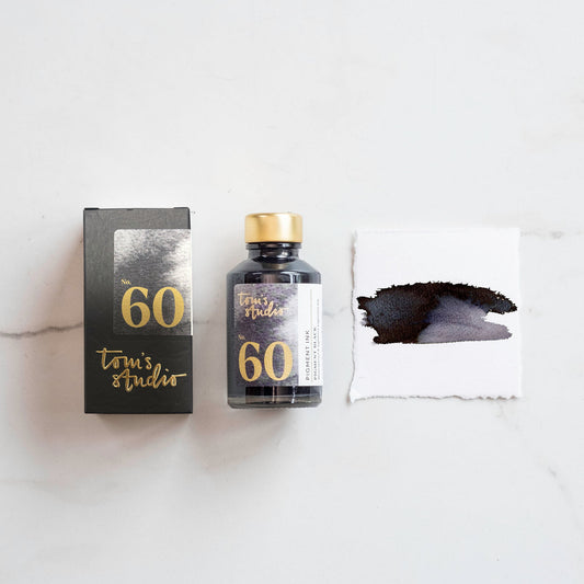 Tom's Studio - Fountain Pen Ink - No. 60 Pigment Black