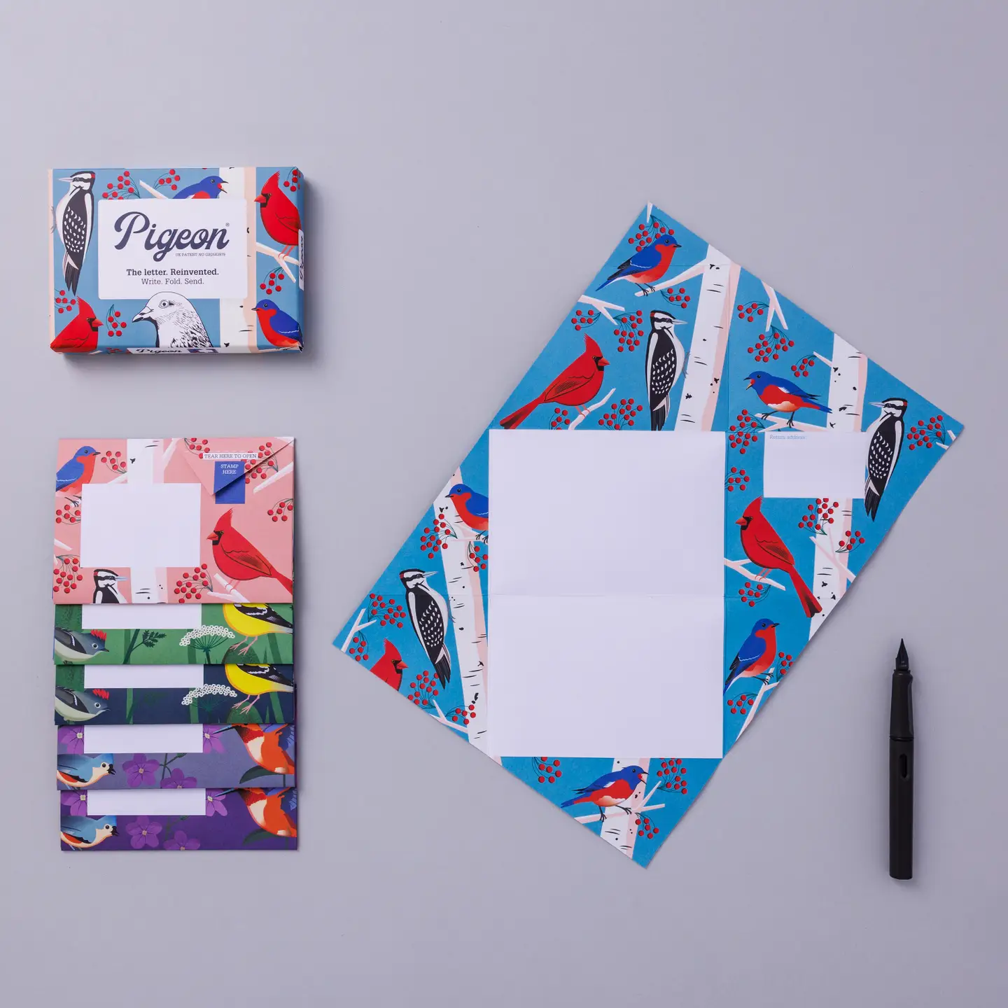 Pigeon Posted - Letter Pack - Carnival of Colour
