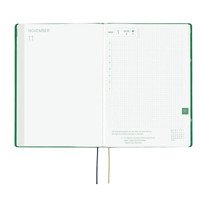 Hobonichi - Techo HON 2027 - A5 Bow & Tie: Sheep Sheep Sheep