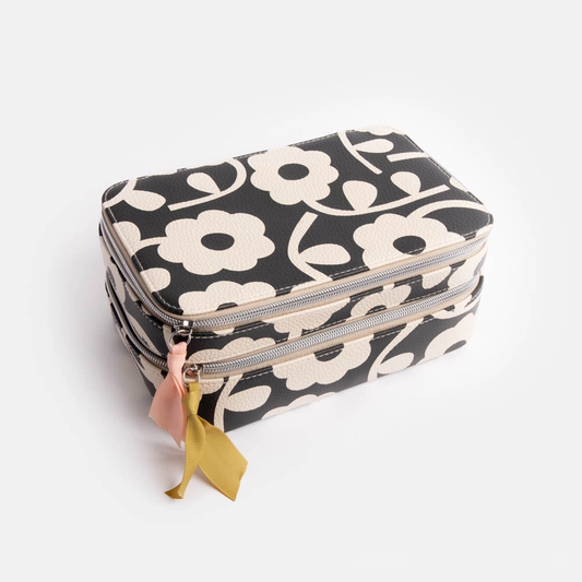 Caroline Gardner Charcoal Mono Flower Organizer