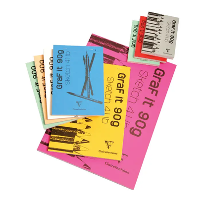 Clairefontaine - Graf-It Sketchpads - A6