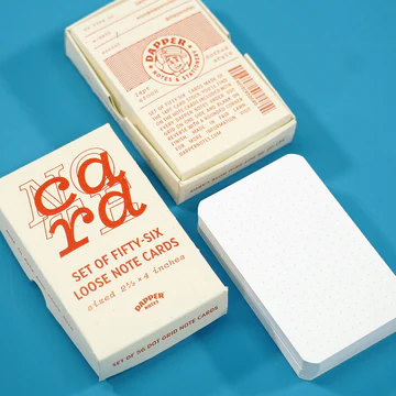 Dapper Notes - Note Cards