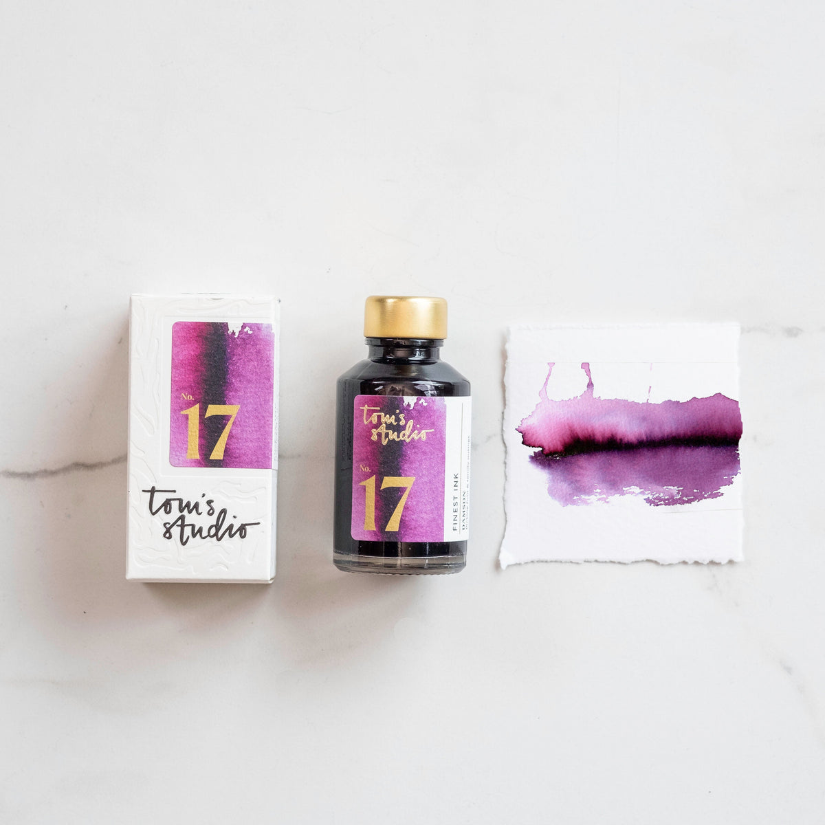 Tom's Studio - Fountain Pen Ink - No. 17 Damson