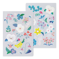 Midori - Yuru Log - B6 Notebook Insert - Floral