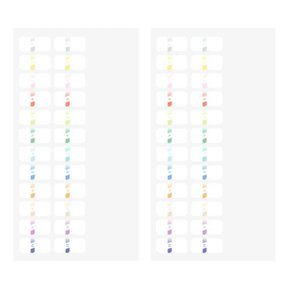 Midori - Chiratto Index Labels - Numbered