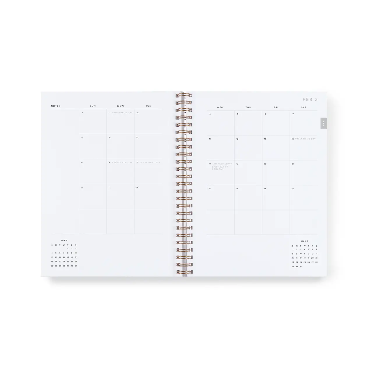 Appointed Compact Task Planner Natural Linen