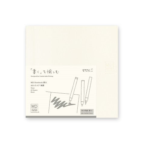 Midori A5 Square Cotton Notebook & Cover
