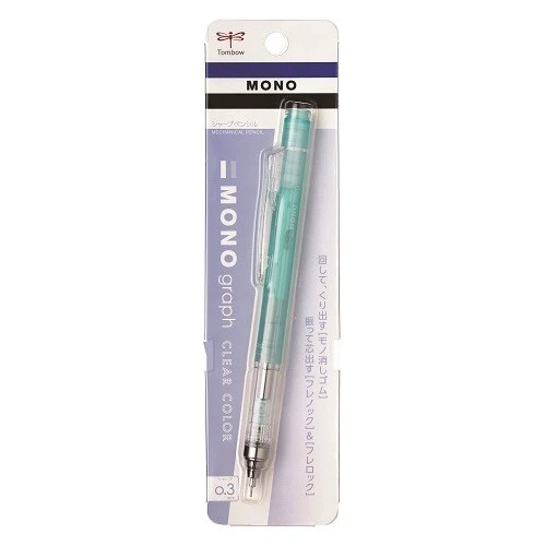 Tombow MONO Graph Mechanical Pencil - 0.3mm Clear