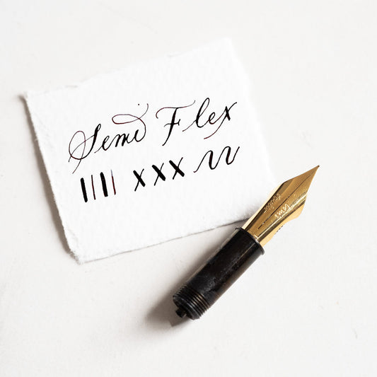 Tom's Studio - Fountain Pen Nib - Extra Fine Semi-Flex