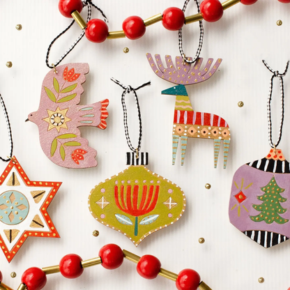Jill Makes - Paint Your Own Yuletide Ornaments Diy Kit