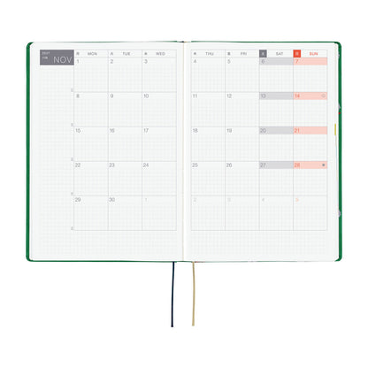 Hobonichi - Techo HON 2027 - A5 Bow & Tie: Sheep Sheep Sheep