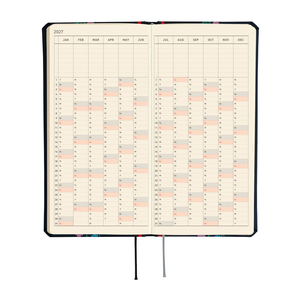 Hobonichi - Techo 2027 Weeks - Yoshie Watanabe: Petit Bloom *Pre-order