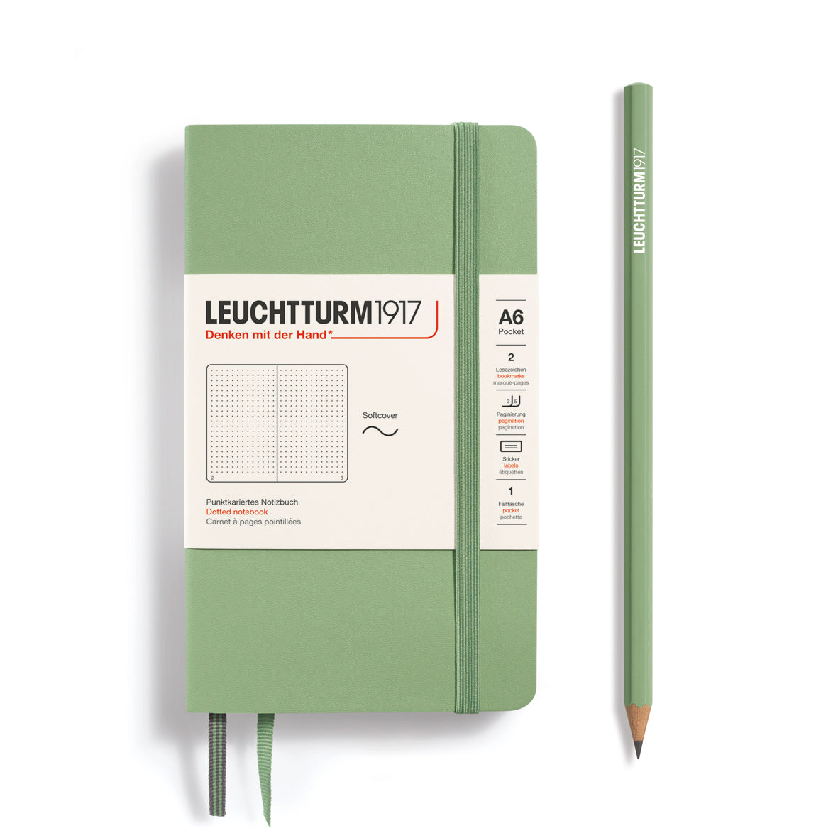 Leuchtturm1917 - A6 Pocket Dotted Notebook