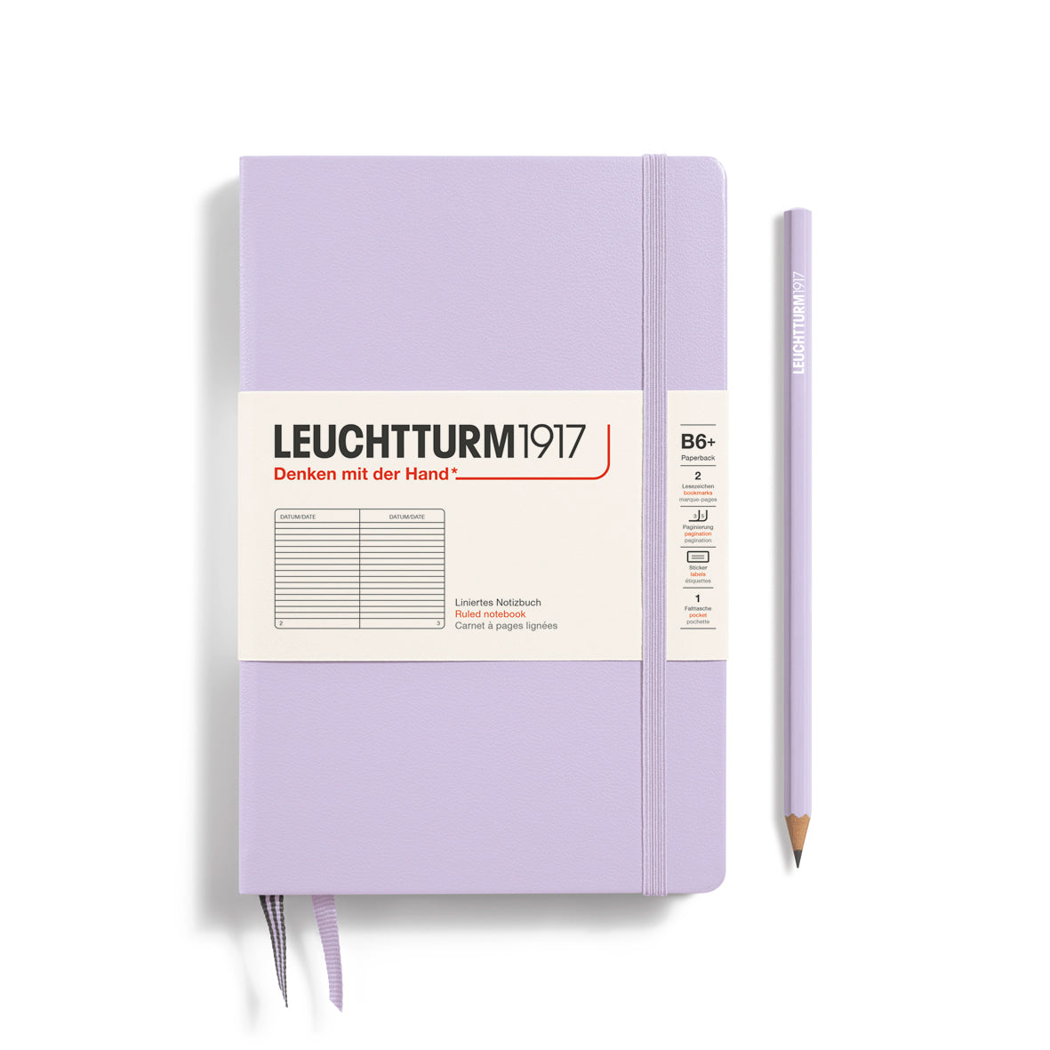 Leuchtturm1917 - B6+ Hardcover Ruled Notebook