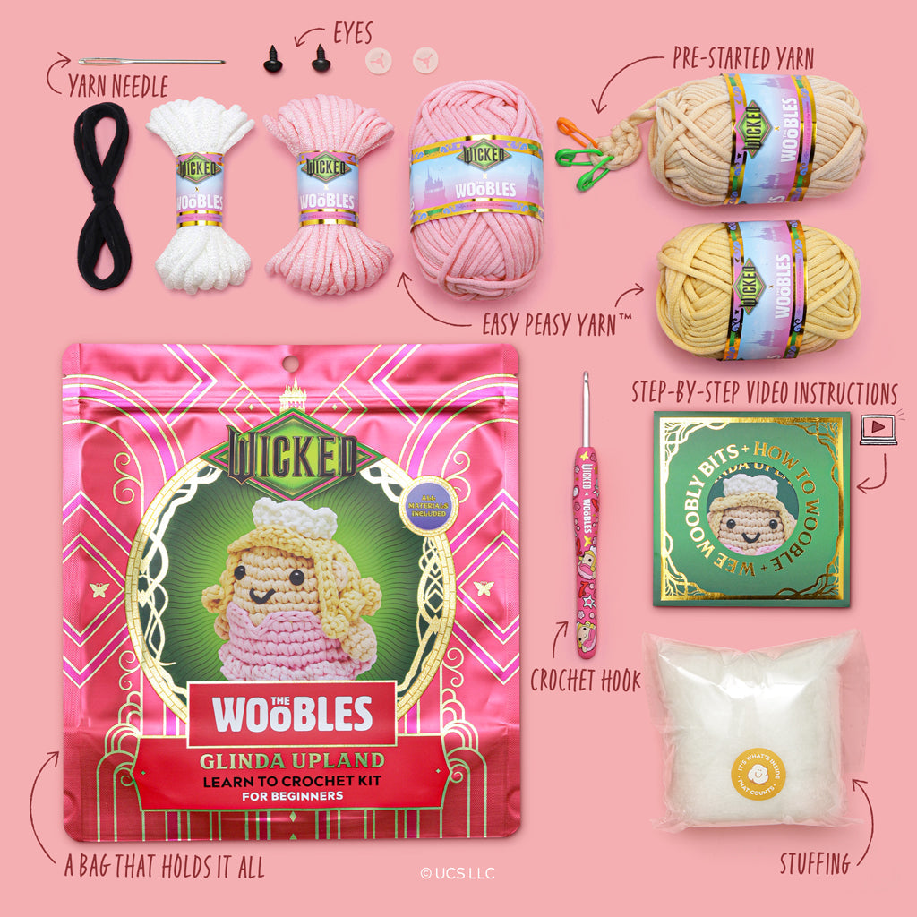 The Woobles - Crochet Kit - Wicked