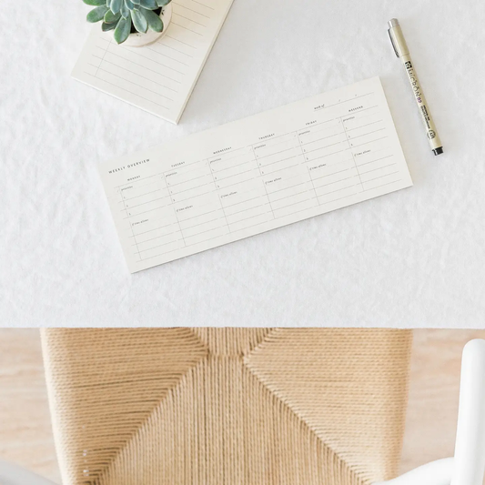 Ramona & Ruth - Weekly Keyboard Planner Deskpad