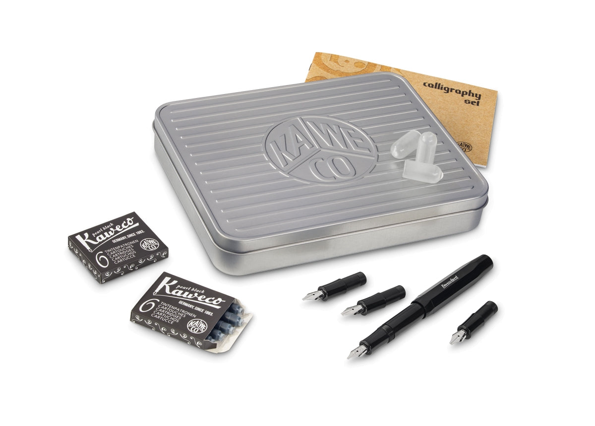 Kaweco Calligraphy Set with Tin Box