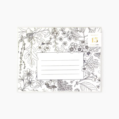 Botanica Paper Co. - Boxed set of 15 Envelopes