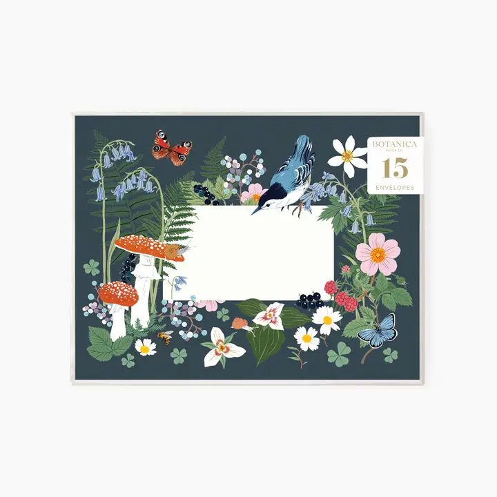 Botanica Paper Co. - Boxed set of 15 Envelopes