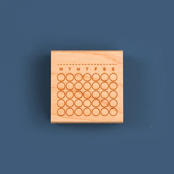 Dapper Notes - Monthly Calendar Stamp